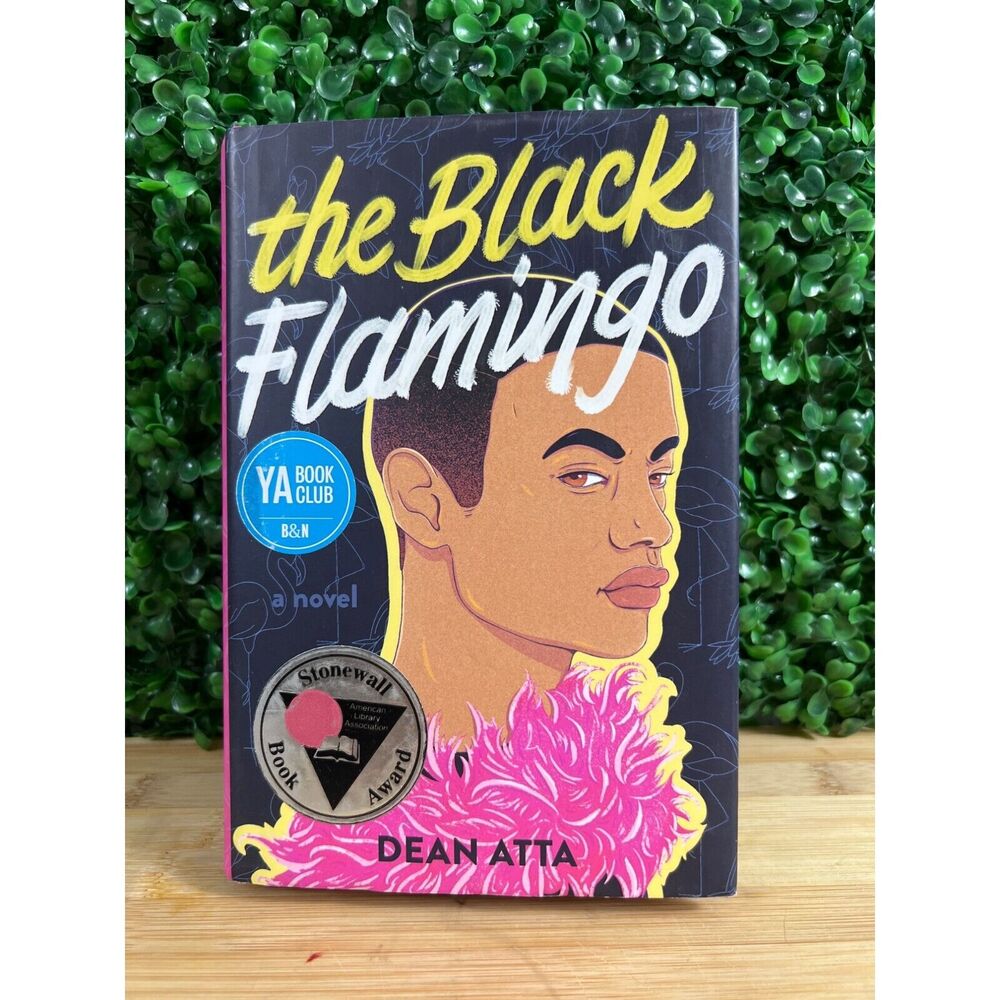 THE BLACK FLAMINGO ~ DEAN ATTA HARD COVER